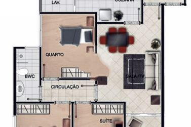 Apartamento &agrave; venda - 119m&sup2; - Residencial Madri