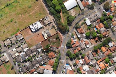 Terreno &agrave; venda - 1200m&sup2; - Vila S&atilde;o Vicente
