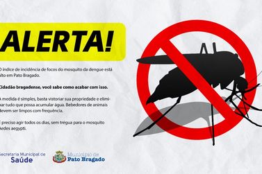 Secretaria de Saúde Pato Bragado registra primeiro óbito por dengue
