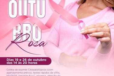 Secretaria de Saúde de Pato Bragado anuncia ações da Campanha Outubro Rosa 