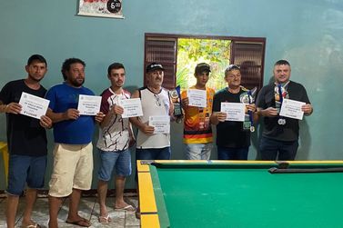 Conhecidos os vencedores do Campeonato de Sinuca de Mesa Pequena em Pato Bragado