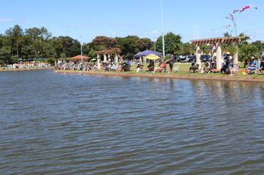 O sábado (23) foi de muita diversão com segurança nos lagos de Pato Bragado.