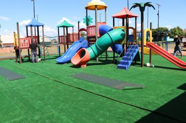 Parques infantis públicos são revitalizados pelo Governo Municipal