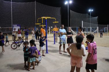 Área de lazer do Ana Paula foi inaugurada após reinvindicações da comunidade