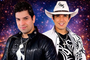 Dupla Gabriel & Santiago realiza show gratuito no Parque do Povo em Birigui