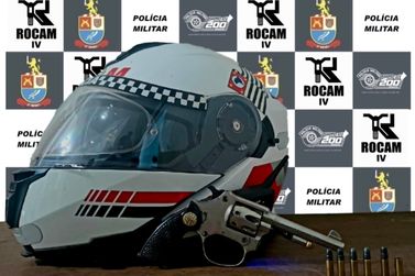 Pol&iacute;cia Militar det&eacute;m homem procurado e apreende arma de fogo em Birigui