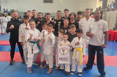Associa&ccedil;&atilde;o Calis de Karat&ecirc; conquista dezesseis medalhas em Santa F&eacute; do Sul