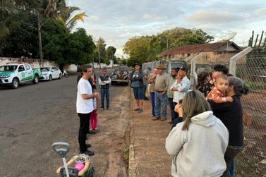 Hortas comunit&aacute;rias do Jardim Pevi e Cecap recebem novos alambrados