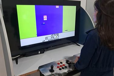 Pen&aacute;polis Game Exp&ocirc; re&uacute;ne acervo hist&oacute;rico de videogames na Sala Cora Coralina