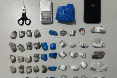 Pol&iacute;cia Militar localiza homem procurado e apreende entorpecentes em Pen&aacute;polis