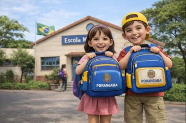 Rede municipal de Porangaba disponibiliza mochila escolar gratuita para alunos