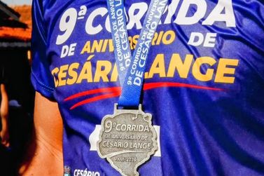 9&ordf; Corrida de Anivers&aacute;rio de Ces&aacute;rio Lange re&uacute;ne centenas de atletas e &eacute; sucesso 