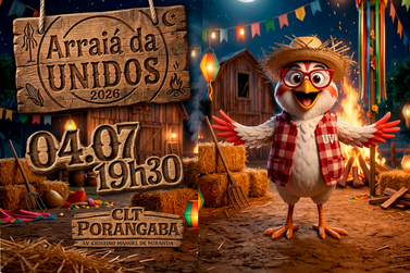 Arrai&aacute; da Unidos da Vila promete reunir fam&iacute;lias neste s&aacute;bado em Porangaba