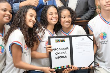 Bahia abre inscri&ccedil;&otilde;es para CNH gratuita a estudantes da rede estadual