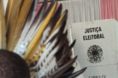 TRE-BA realiza atendimento eleitoral na Aldeia Ind&iacute;gena Patax&oacute; Mirap&eacute;
