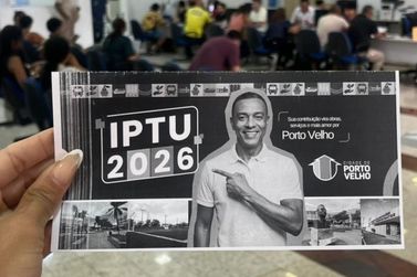 IPTU com 10% de desconto pode ser pago at&eacute; hoje em Porto Velho