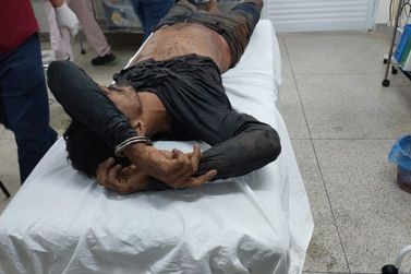 Homem acusado de v&aacute;rios crimes tenta atacar guarni&ccedil;&atilde;o da PM, mas acaba preso