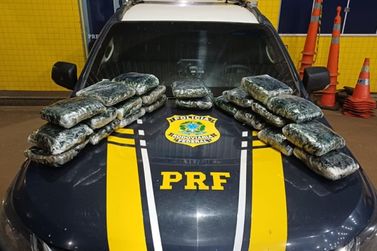 PRF em Rond&ocirc;nia apreende mais de 13 kg de skunk na BR-364