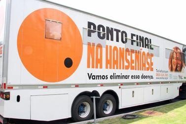 Carreta da Sa&uacute;de promove o combate &agrave; hansen&iacute;ase em Porto Velho