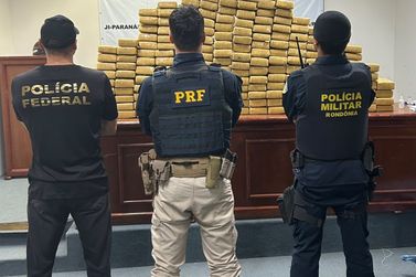 Opera&ccedil;&atilde;o policial conjunta resulta na apreens&atilde;o de mais de 200 kg de maconha em Rond&ocirc;nia