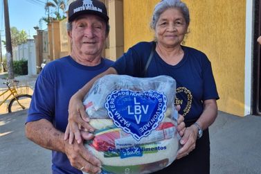   Caravana Solid&aacute;ria da LBV distribui 4,5 toneladas de alimentos em Rond&ocirc;nia