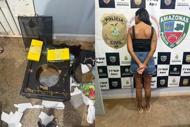 C&atilde;o farejador encontra skunk escondido em micro-ondas em Porto Velho