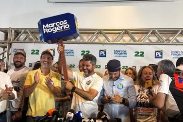 Marcos Rog&eacute;rio vence no primeiro turno com mais votos que todos os advers&aacute;rios juntos