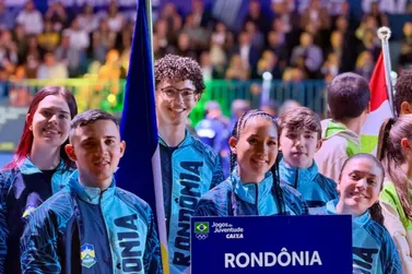 Time Rond&ocirc;nia estreia nos Jogos da Juventude com 197 integrantes no Paran&aacute;