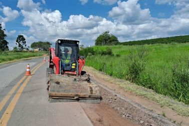 Rodovia da região de Santa Rita de Caldas passa por manutenção nesta semana