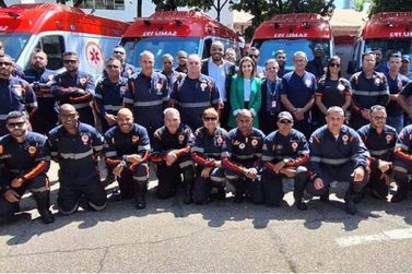 SES entrega 30 ambulâncias do Samu a consórcio intermunicipal do Sul de Minas