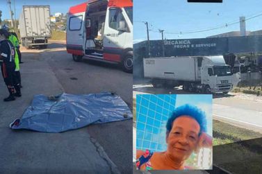 Identificada a idosa de 71 anos atropelada por carreta na BR-459 em Pouso Alegre