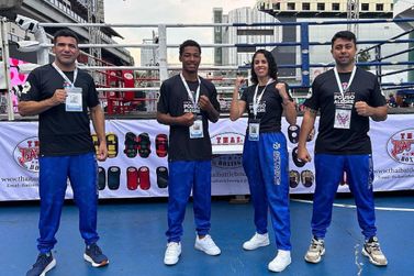 Trio pouso-alegrense conquista medalhas no Mundial de Muay Thai na Tail&acirc;ndia