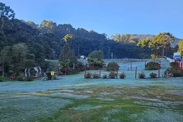 Munic&iacute;pios sul-mineiros registram temperaturas abaixo de 1&ordm;C nesta segunda-feira&nbsp;
