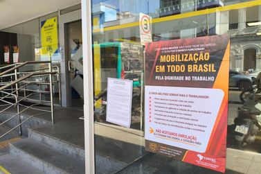 Banc&aacute;rios de todo o pa&iacute;s fazem paralisa&ccedil;&atilde;o por melhores sal&aacute;rios e condi&ccedil;&otilde;es