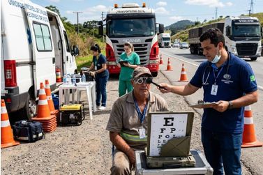 Motorista profissional vai receber exame de vista e &oacute;culos gratuitos na BR-459