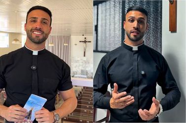 Padre de Varginha convida fi&eacute;is para novena e v&iacute;deo viraliza por sua apar&ecirc;ncia&nbsp;