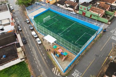Espa&ccedil;o esportivo do bairro S&atilde;o Crist&oacute;v&atilde;o em PA recebe investimentos de R$ 715 mil