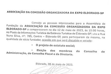 Associação da Comissão Organizadora da Expo Eldorado