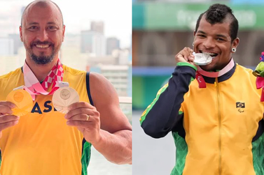 Sesc Registro recebe medalhistas paralímpicos Thiago Pupo e Giovane Vieira
