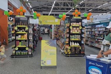 Produtos certificados do Vale ganham destaque em supermercados da região