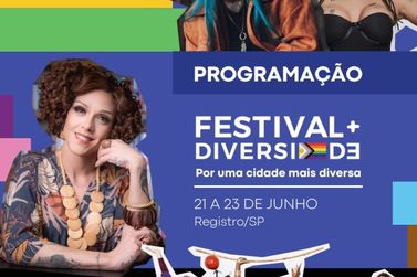 Festival +Diversidade volta a Registro com a 2ª Parada do Orgulho LGBTQIAPN+