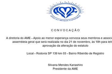 CONVOCAÇÃO
