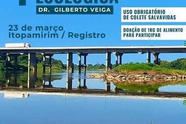 4ª Remada Ecológica “Dr. Gilberto Veiga” acontece neste domingo