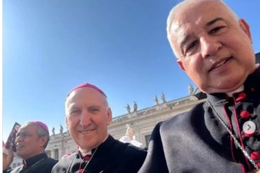 Bispos do Vale do Ribeira participam de encontro com o Papa Leão XIV, em Roma