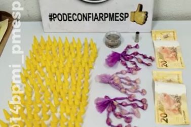 Traficante é preso com drogas e munição em Pariquera-Açu