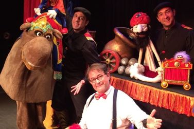 "Circus - A Nova Turnée" traz a magia do teatro de bonecos à Resende