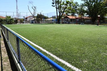 Diogo Balieiro entrega novo espaço esportivo do Parque Tobogã