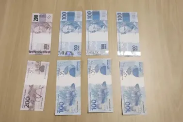 Mulher é presa portando R$1 mil em cédulas falsas em Resende