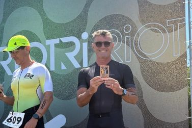 Resendense Evandro Graciani &eacute; quarto colocado no Rio Triathlon disputado no RJ