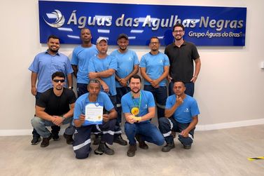 &Aacute;gua das Agulhas Negras &eacute; premiada por projeto de efici&ecirc;ncia h&iacute;drica implantada em Resende